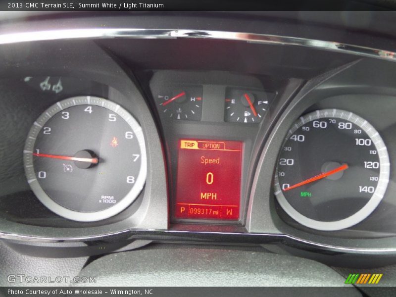 Summit White / Light Titanium 2013 GMC Terrain SLE