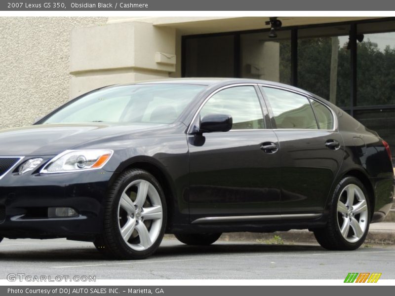 Obsidian Black / Cashmere 2007 Lexus GS 350