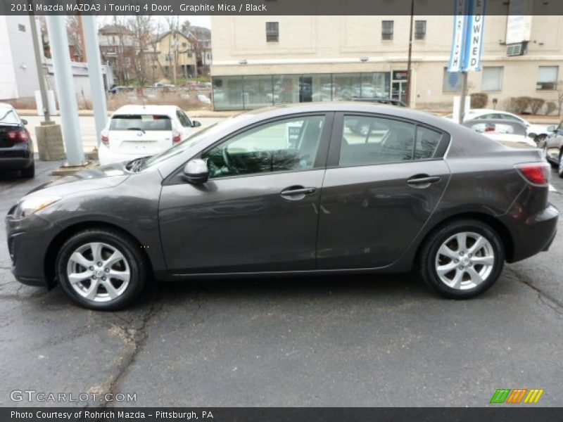 Graphite Mica / Black 2011 Mazda MAZDA3 i Touring 4 Door