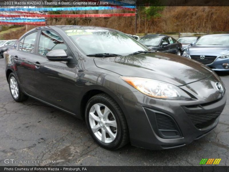 Graphite Mica / Black 2011 Mazda MAZDA3 i Touring 4 Door