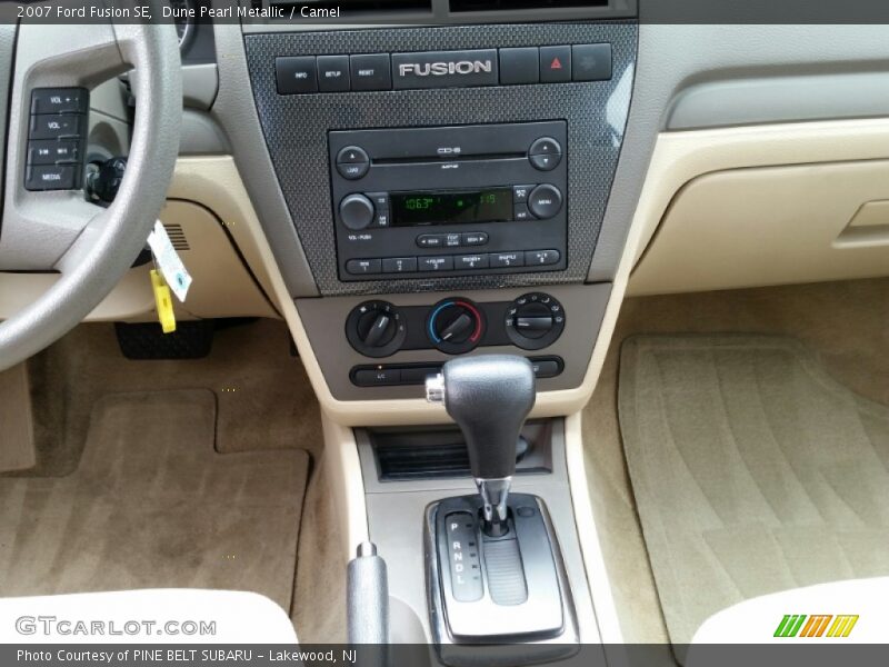 Dune Pearl Metallic / Camel 2007 Ford Fusion SE