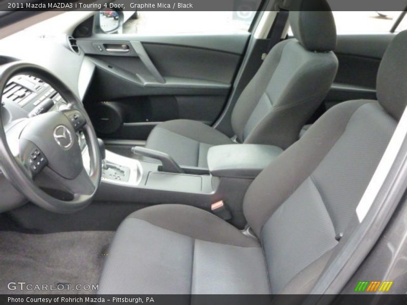 Graphite Mica / Black 2011 Mazda MAZDA3 i Touring 4 Door