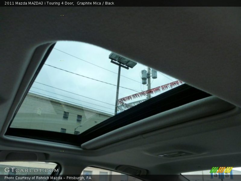 Graphite Mica / Black 2011 Mazda MAZDA3 i Touring 4 Door