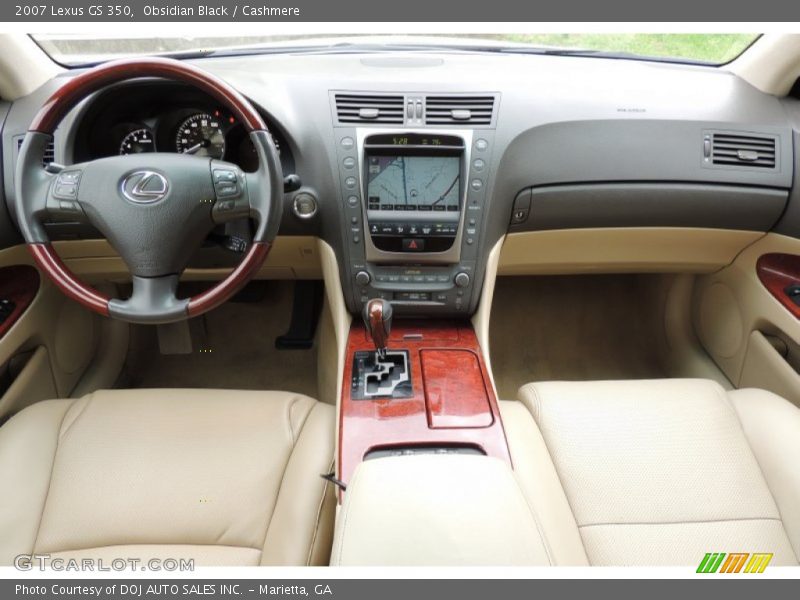Obsidian Black / Cashmere 2007 Lexus GS 350