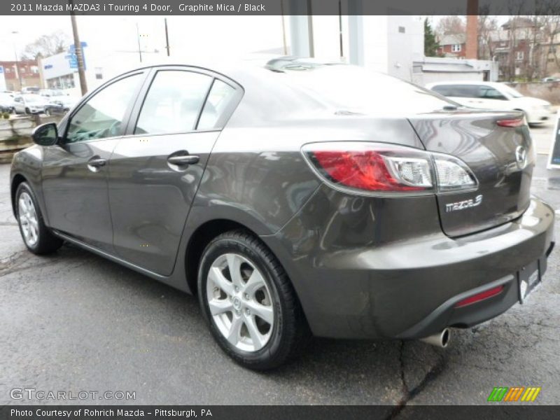 Graphite Mica / Black 2011 Mazda MAZDA3 i Touring 4 Door