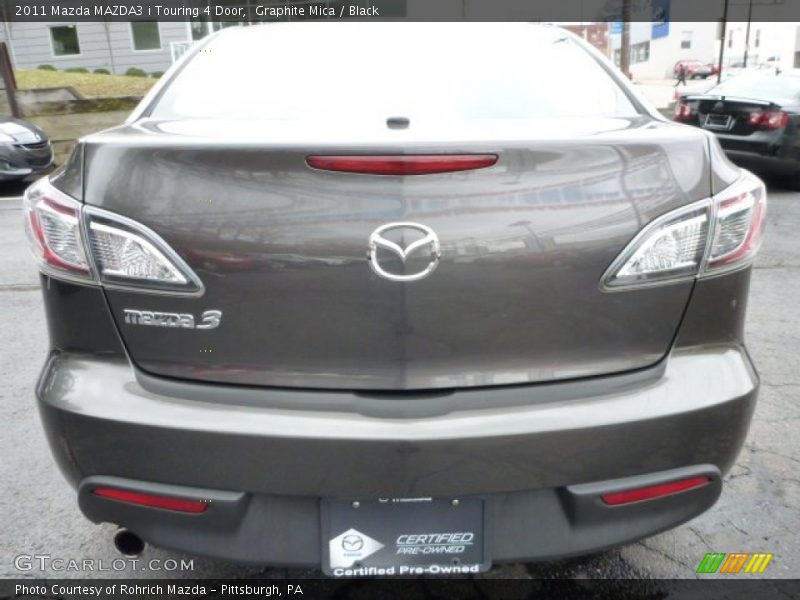 Graphite Mica / Black 2011 Mazda MAZDA3 i Touring 4 Door