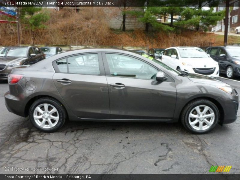 Graphite Mica / Black 2011 Mazda MAZDA3 i Touring 4 Door