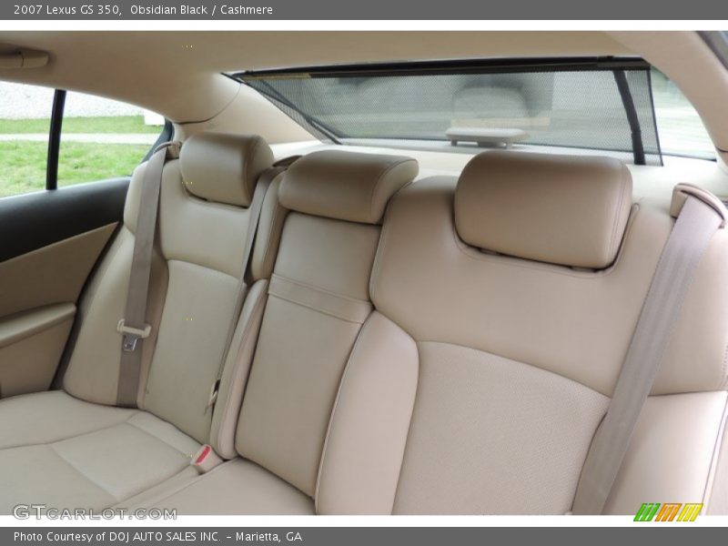 Obsidian Black / Cashmere 2007 Lexus GS 350