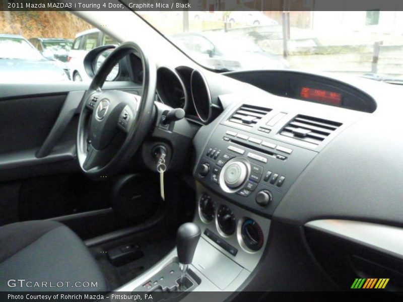 Graphite Mica / Black 2011 Mazda MAZDA3 i Touring 4 Door