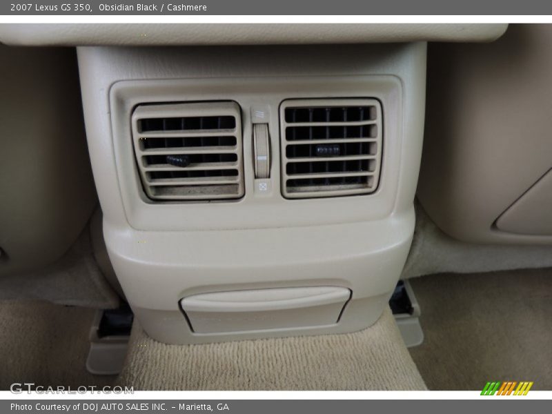 Obsidian Black / Cashmere 2007 Lexus GS 350