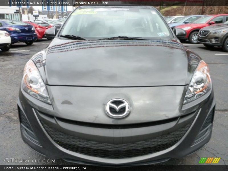 Graphite Mica / Black 2011 Mazda MAZDA3 i Touring 4 Door