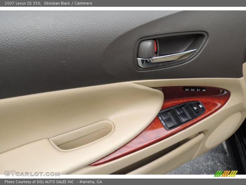 Obsidian Black / Cashmere 2007 Lexus GS 350