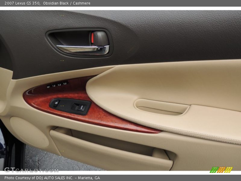 Obsidian Black / Cashmere 2007 Lexus GS 350