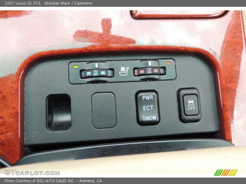Controls of 2007 GS 350
