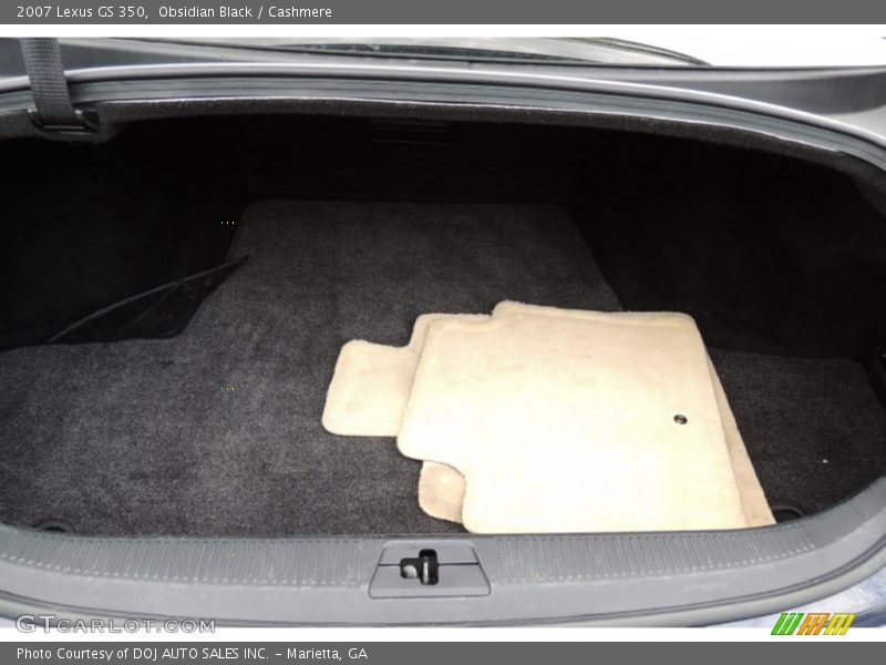 Obsidian Black / Cashmere 2007 Lexus GS 350
