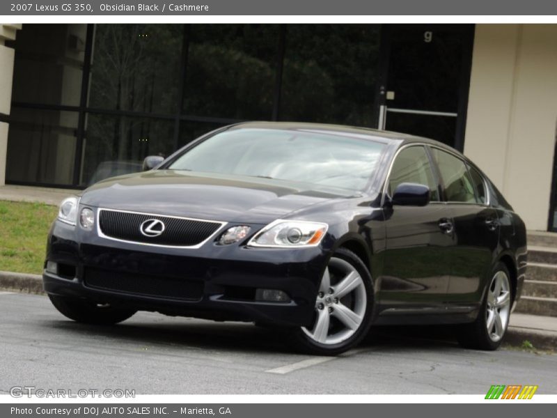 Obsidian Black / Cashmere 2007 Lexus GS 350