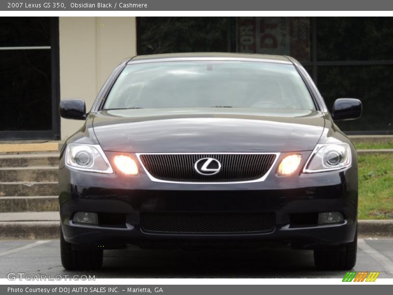 Obsidian Black / Cashmere 2007 Lexus GS 350
