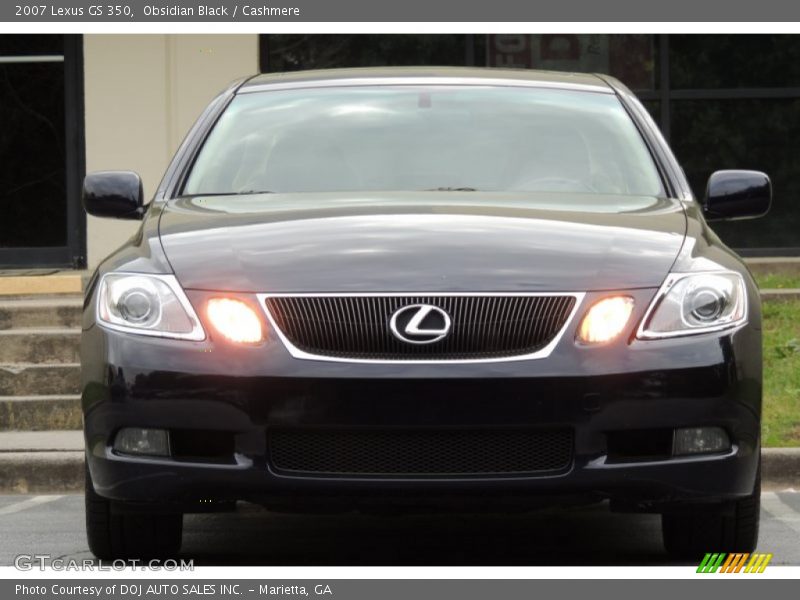 Obsidian Black / Cashmere 2007 Lexus GS 350