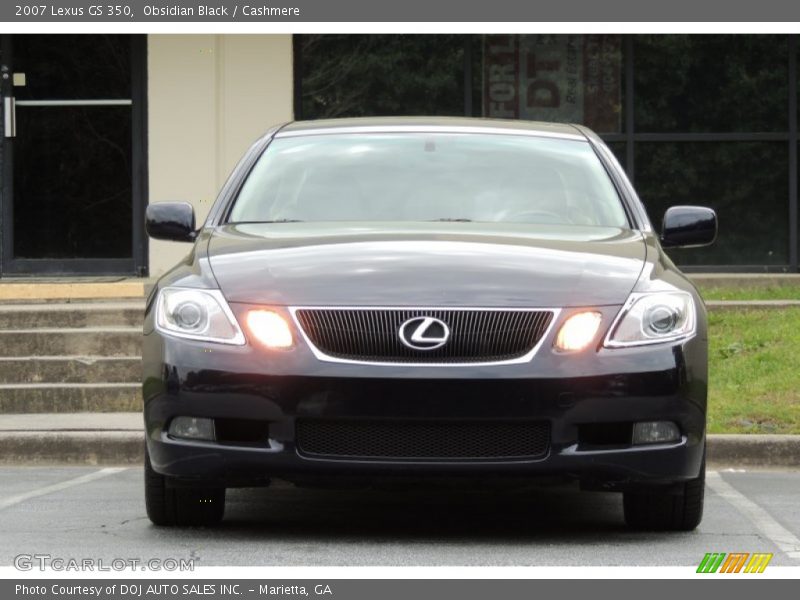 Obsidian Black / Cashmere 2007 Lexus GS 350
