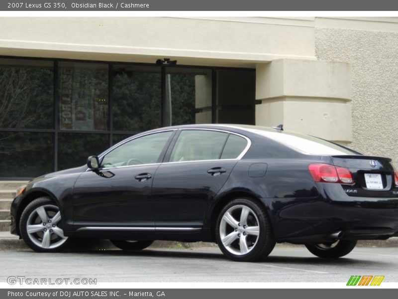 Obsidian Black / Cashmere 2007 Lexus GS 350