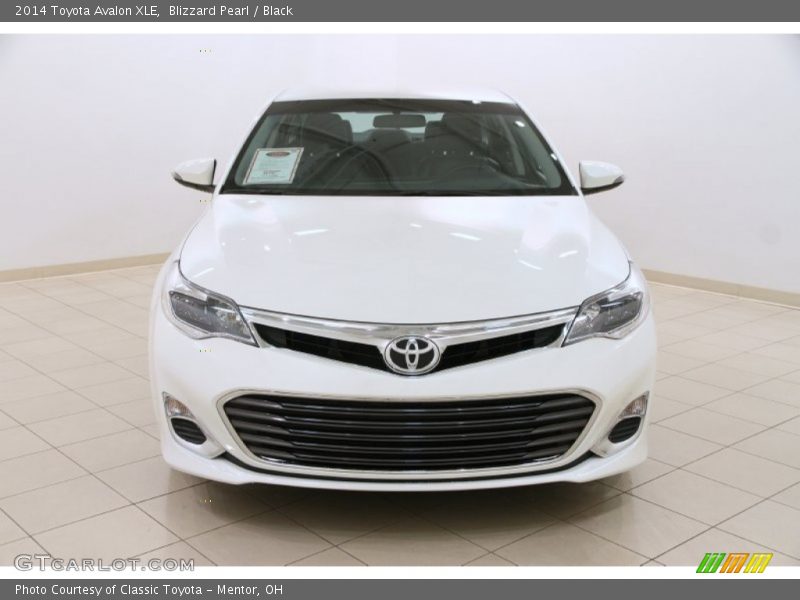 Blizzard Pearl / Black 2014 Toyota Avalon XLE
