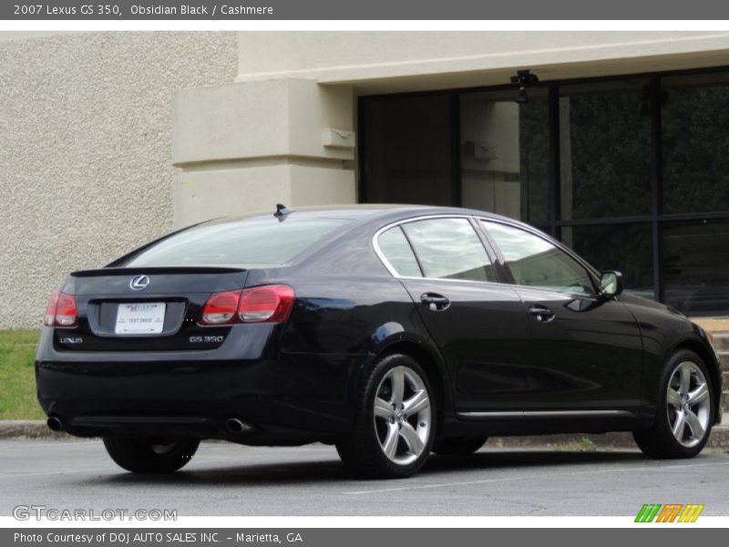 Obsidian Black / Cashmere 2007 Lexus GS 350