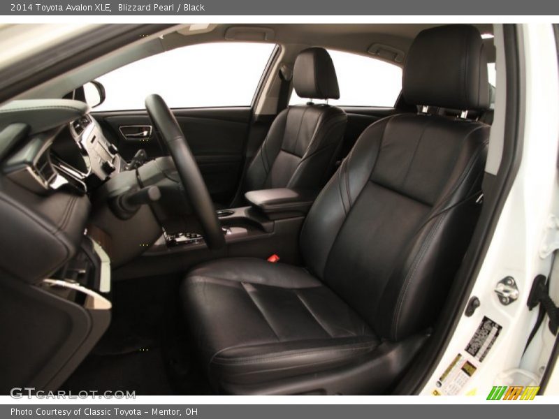 Blizzard Pearl / Black 2014 Toyota Avalon XLE