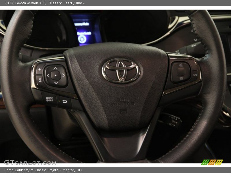 Blizzard Pearl / Black 2014 Toyota Avalon XLE