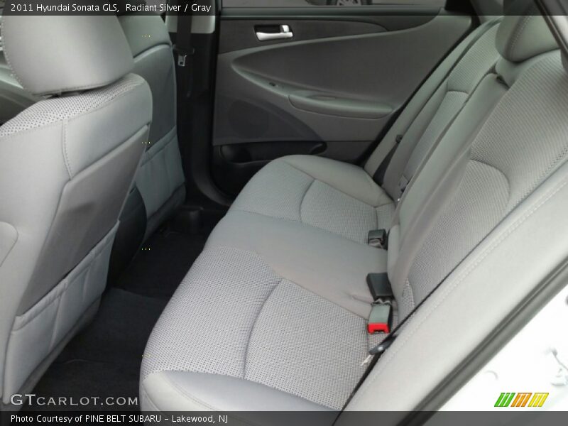 Radiant Silver / Gray 2011 Hyundai Sonata GLS