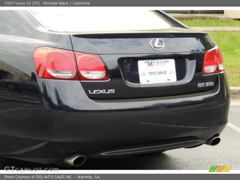Obsidian Black / Cashmere 2007 Lexus GS 350