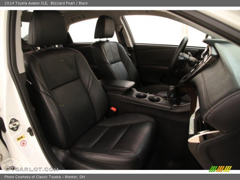 Blizzard Pearl / Black 2014 Toyota Avalon XLE