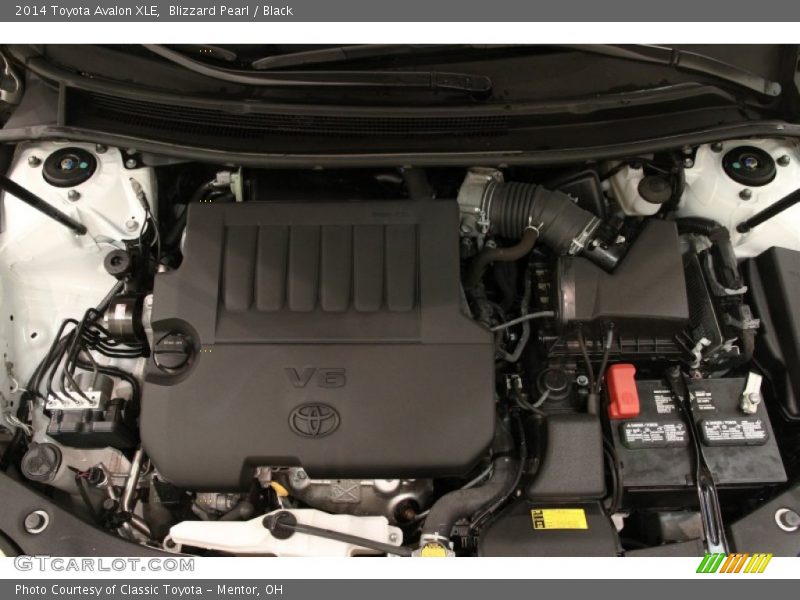 Blizzard Pearl / Black 2014 Toyota Avalon XLE