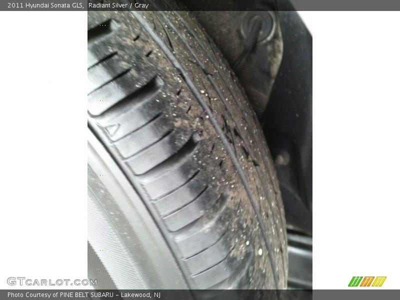 Radiant Silver / Gray 2011 Hyundai Sonata GLS