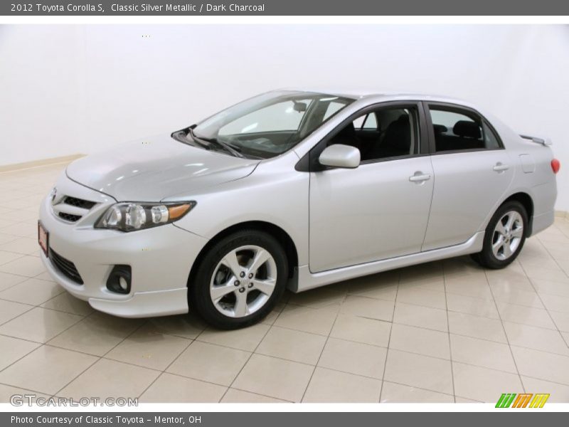 Front 3/4 View of 2012 Corolla S