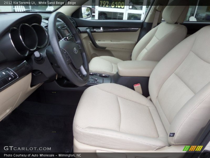 White Sand Beige / Beige 2012 Kia Sorento LX