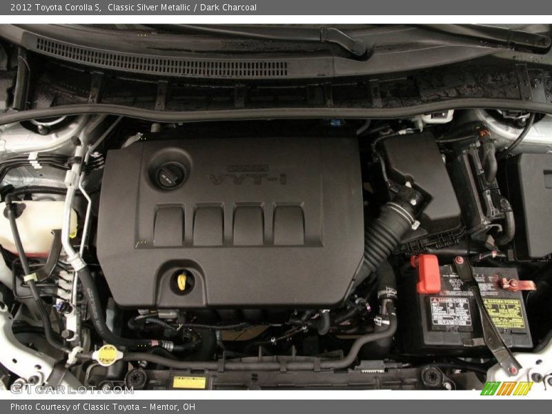 Classic Silver Metallic / Dark Charcoal 2012 Toyota Corolla S