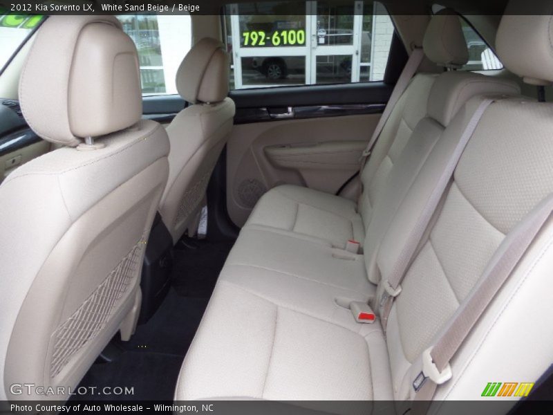 White Sand Beige / Beige 2012 Kia Sorento LX