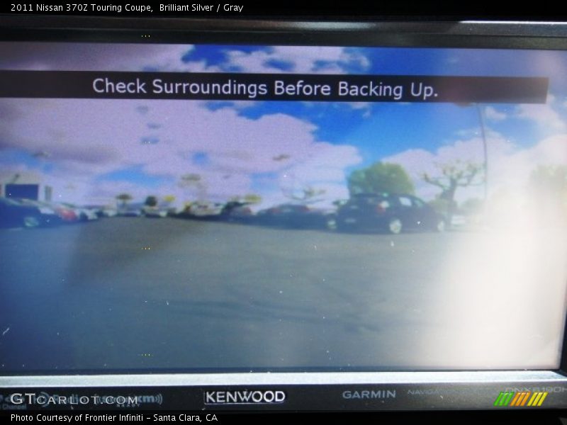 Brilliant Silver / Gray 2011 Nissan 370Z Touring Coupe