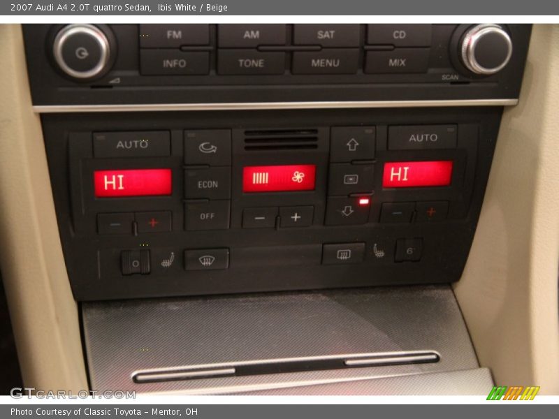 Ibis White / Beige 2007 Audi A4 2.0T quattro Sedan