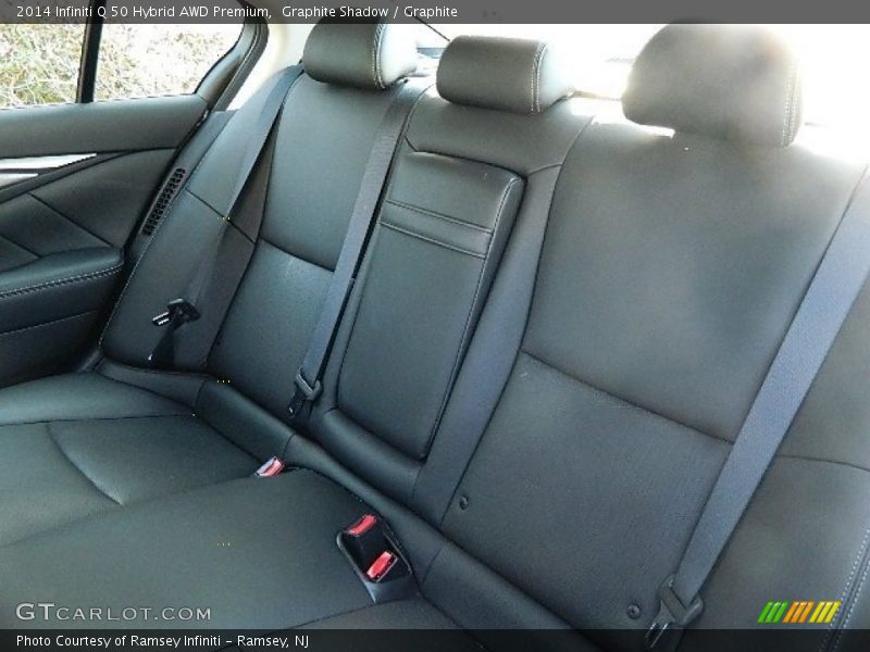 Graphite Shadow / Graphite 2014 Infiniti Q 50 Hybrid AWD Premium