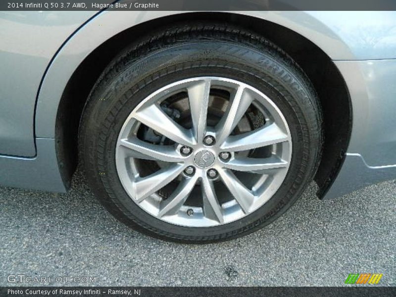 Hagane Blue / Graphite 2014 Infiniti Q 50 3.7 AWD