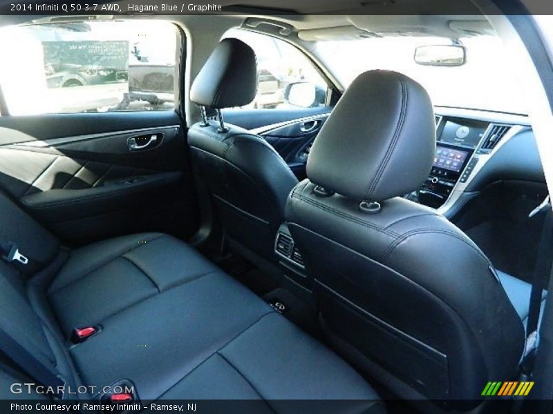 Hagane Blue / Graphite 2014 Infiniti Q 50 3.7 AWD