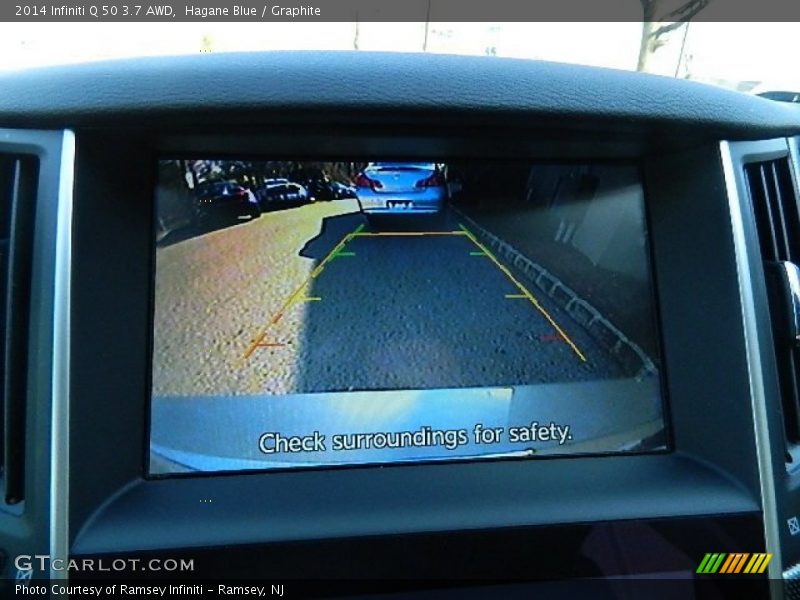 Hagane Blue / Graphite 2014 Infiniti Q 50 3.7 AWD