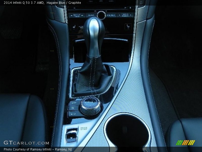 Hagane Blue / Graphite 2014 Infiniti Q 50 3.7 AWD
