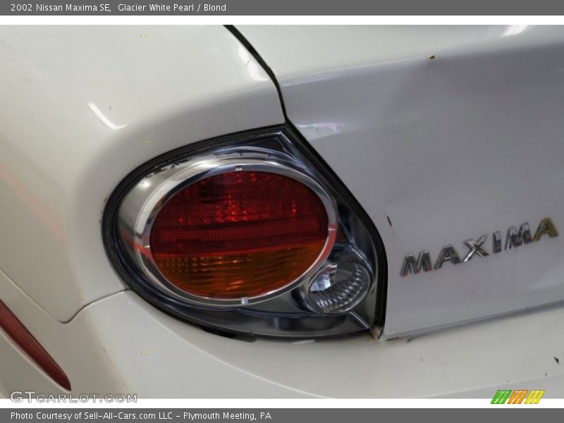 Glacier White Pearl / Blond 2002 Nissan Maxima SE