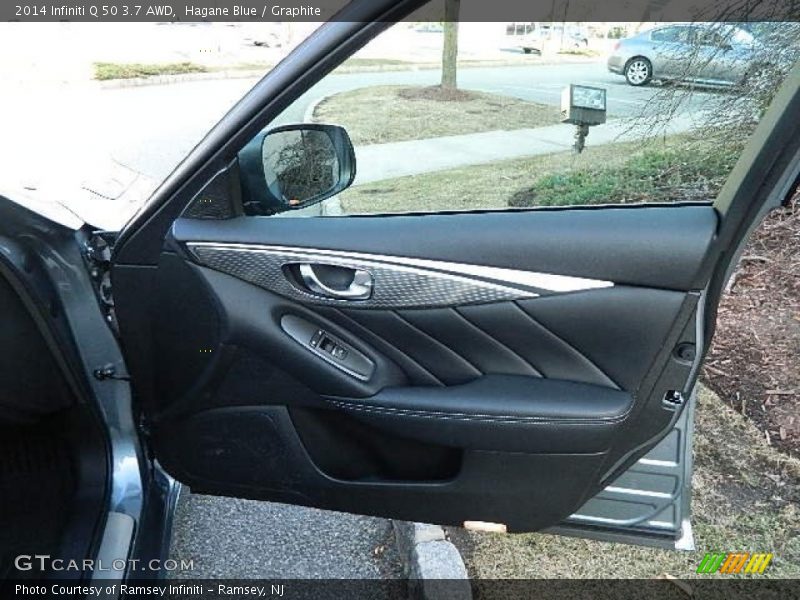 Hagane Blue / Graphite 2014 Infiniti Q 50 3.7 AWD