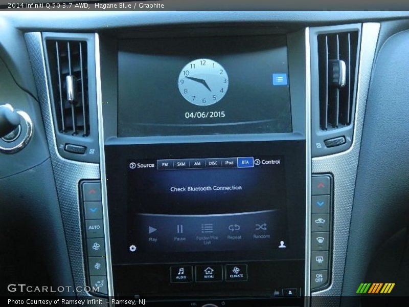 Hagane Blue / Graphite 2014 Infiniti Q 50 3.7 AWD