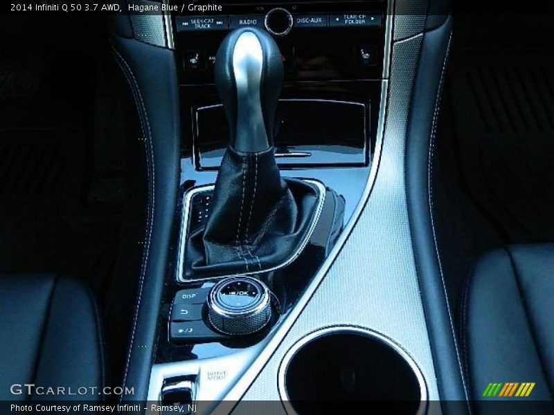 Hagane Blue / Graphite 2014 Infiniti Q 50 3.7 AWD