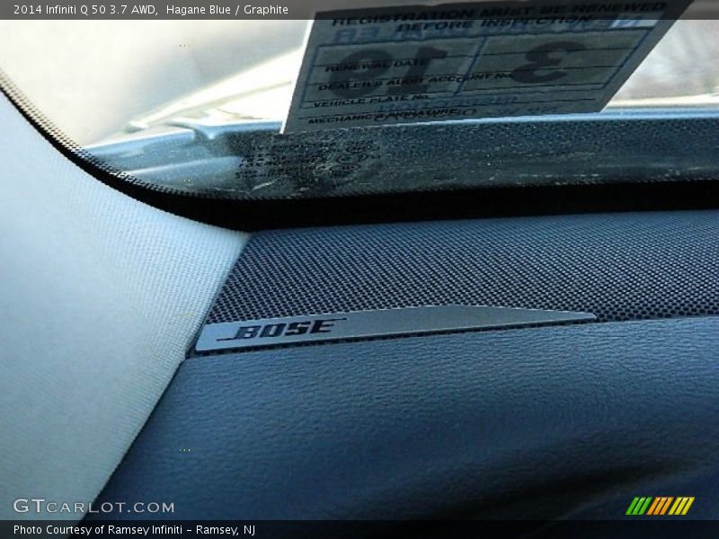 Hagane Blue / Graphite 2014 Infiniti Q 50 3.7 AWD