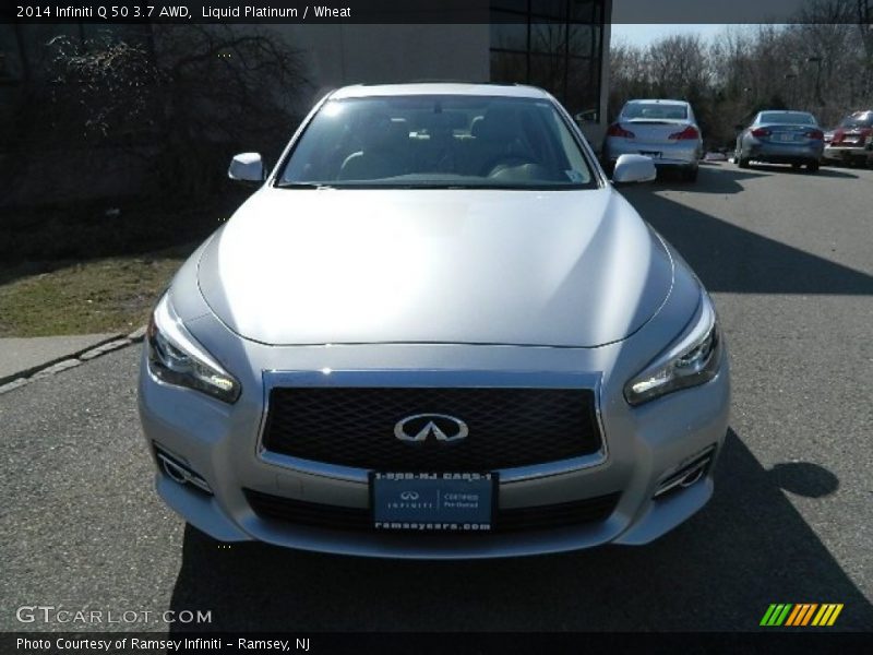 Liquid Platinum / Wheat 2014 Infiniti Q 50 3.7 AWD